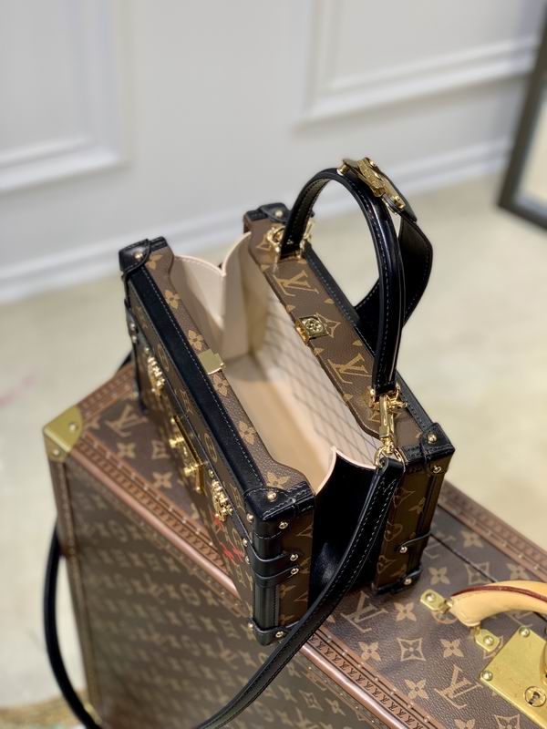 Louis Vuitton Petite Malle V Bag Monogram Canvas – LB103