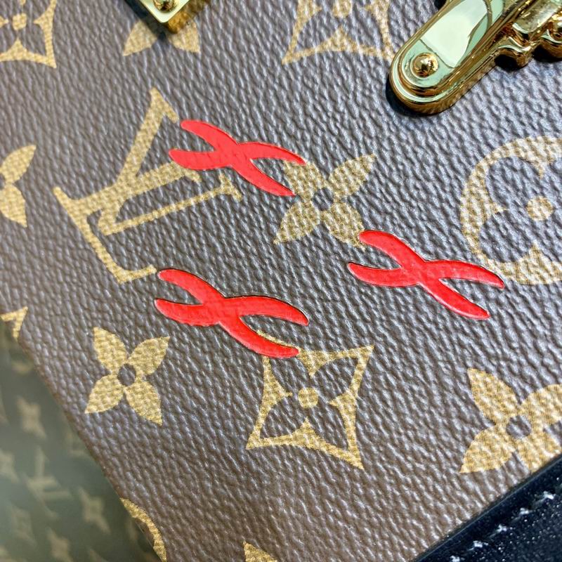 Louis Vuitton Petite Malle V Bag Monogram Canvas – LB103