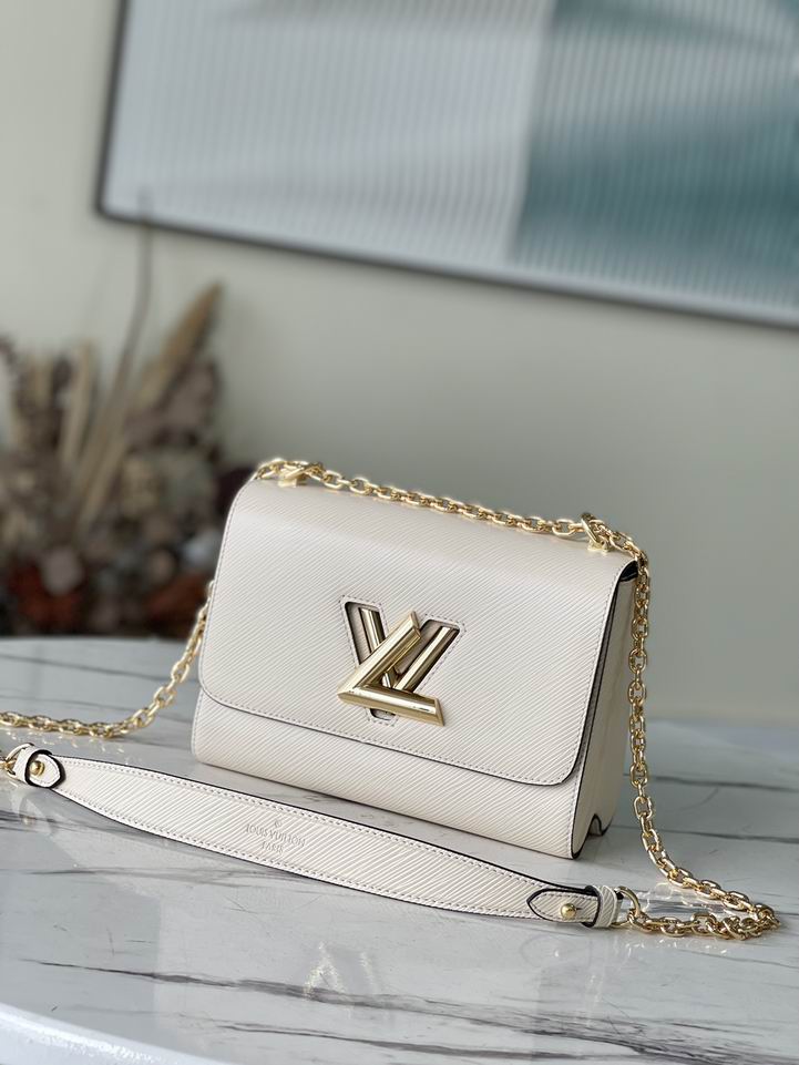 Louis Vuitton Twist MM Bag White – LB109