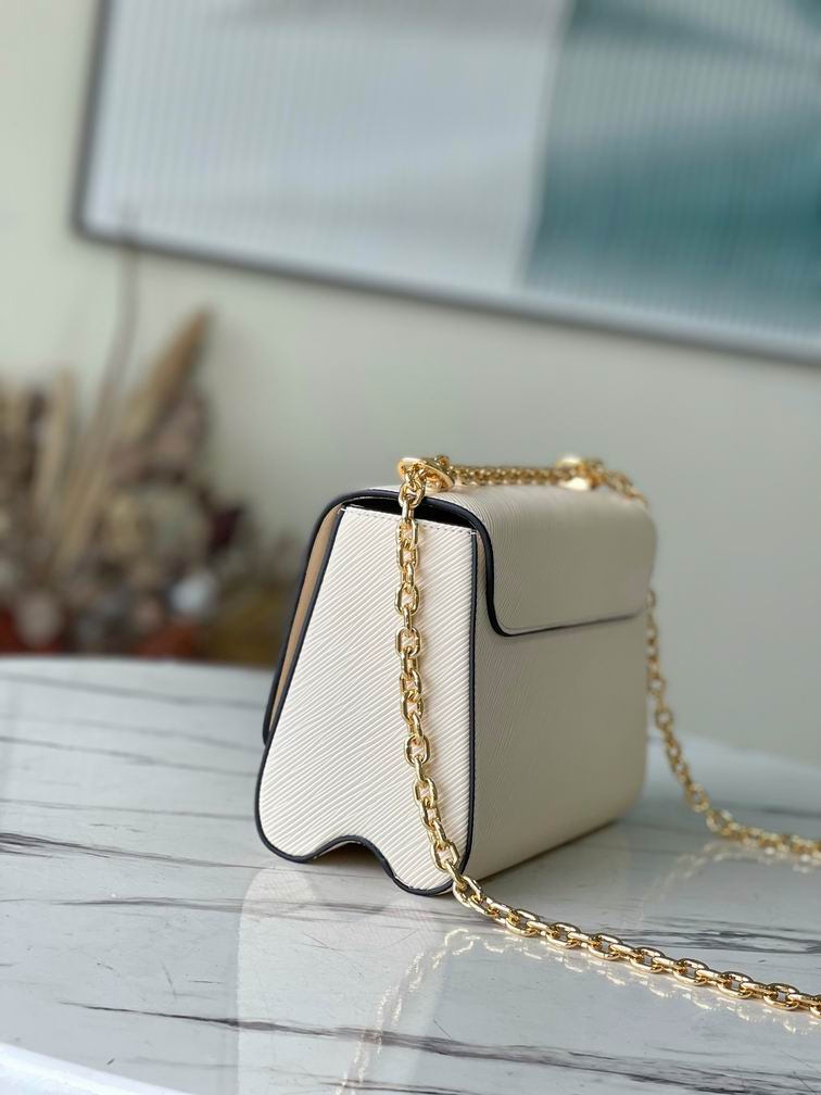 Louis Vuitton Twist MM Bag White – LB109