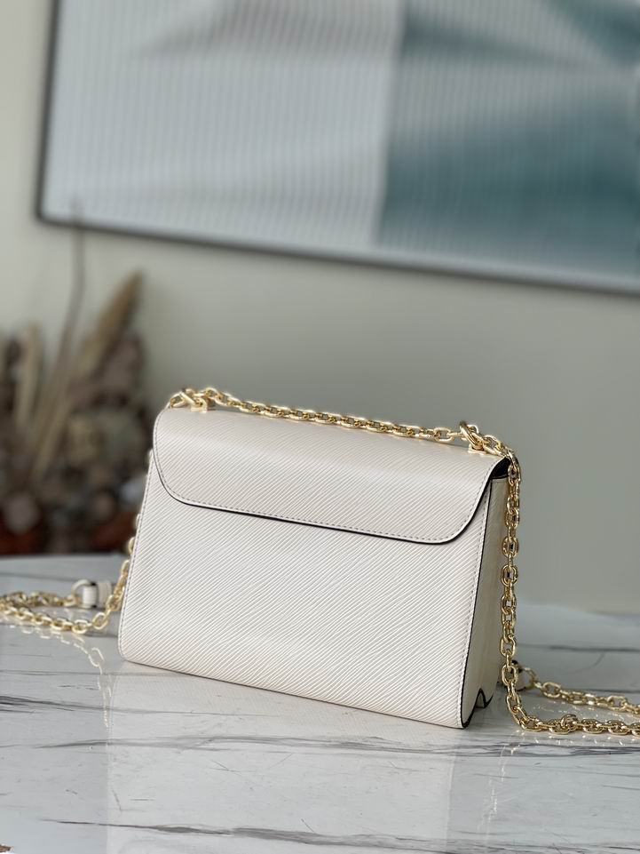 Louis Vuitton Twist MM Bag White – LB109