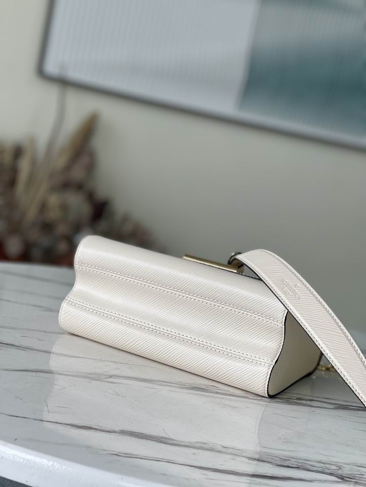 Louis Vuitton Twist MM Bag White – LB109