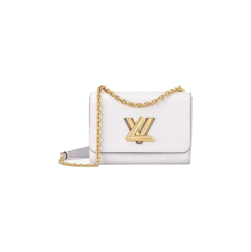 Louis Vuitton Twist MM Bag White – LB109