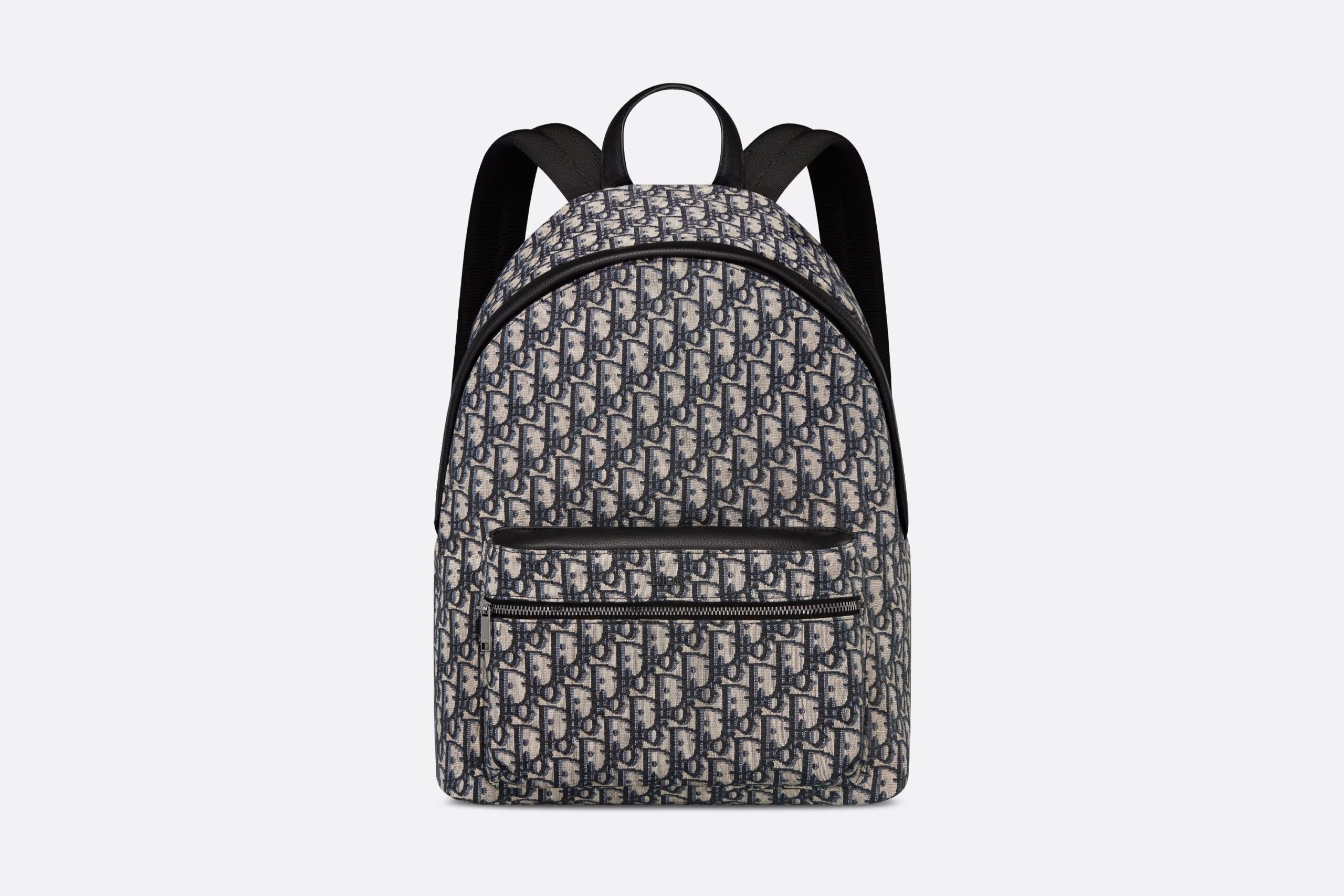 Rider Backpack Beige and Black Dior Oblique Jacquard – DB089
