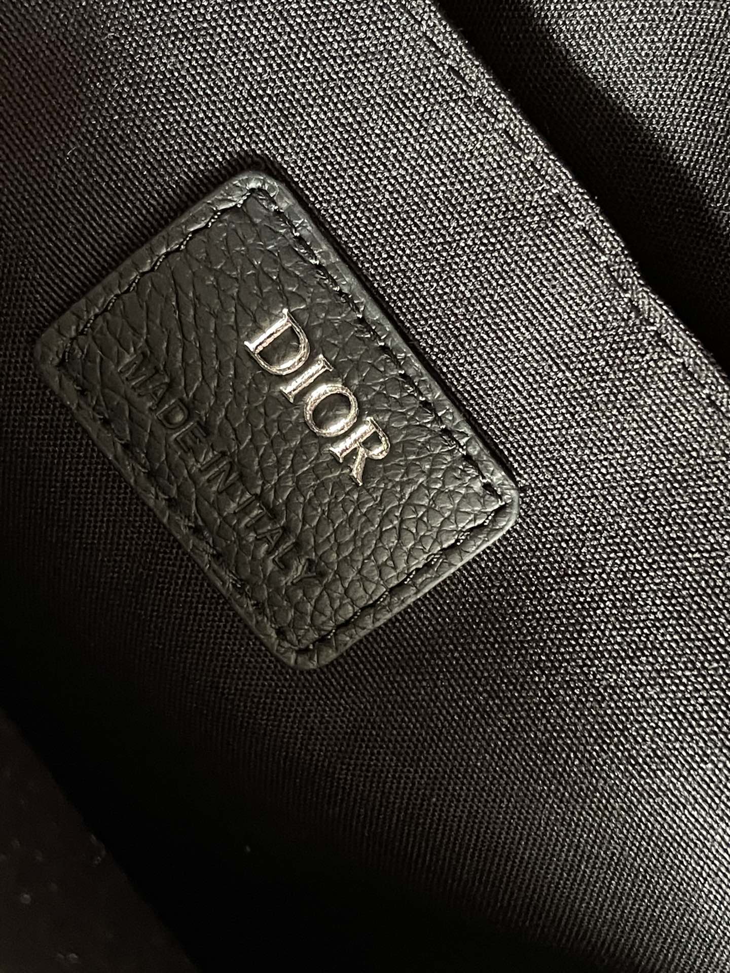 Rider Backpack Black Dior Oblique Jacquard – DB094