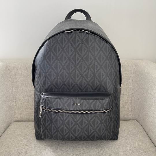 Rider Backpack Dior Black CD Diamond Canvas – DB086