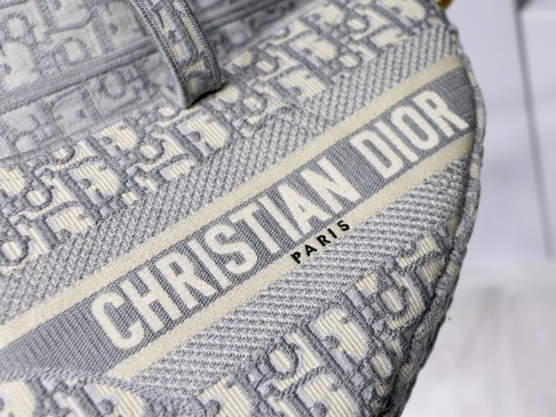 Saddle Bag Gray Dior Oblique Embroidery – DB073