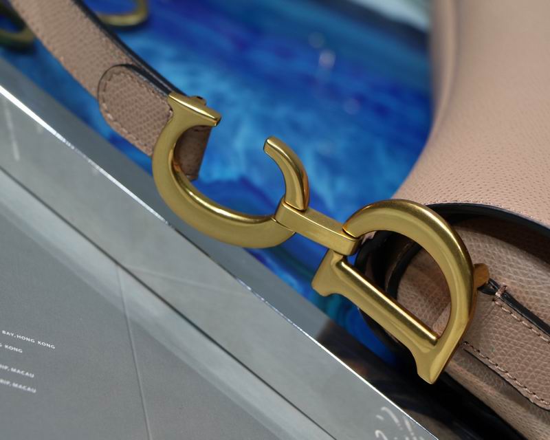 Saddle Bag With Strap Hazelnut Grained Calfskin – DB071