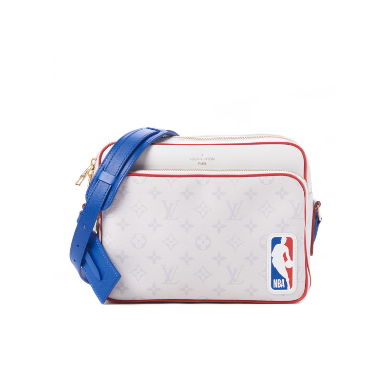 LV x NBA Nil Messenger Bag Monogram Antarctica Canvas – LB143