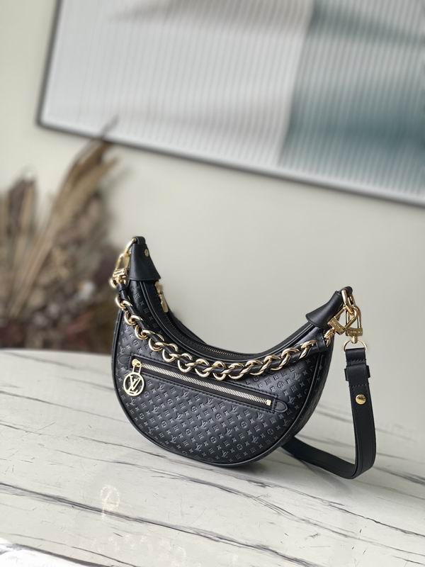 Louis Vuitton Loop Baguette Black Calfskin – LB116