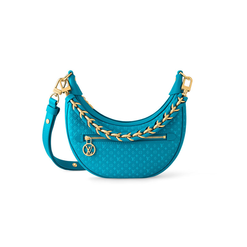 Louis Vuitton Loop Baguette Blue Calfskin – LB115