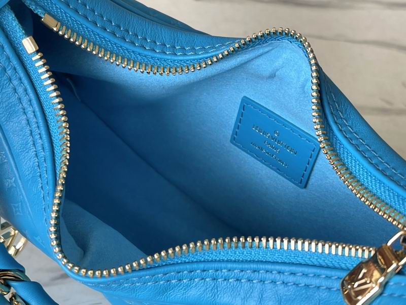 Louis Vuitton Loop Baguette Blue Calfskin – LB115