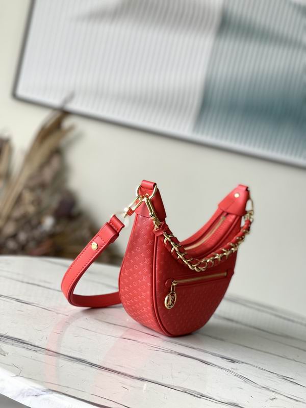 Louis Vuitton Loop Baguette Red Rouge Calfskin – LB117