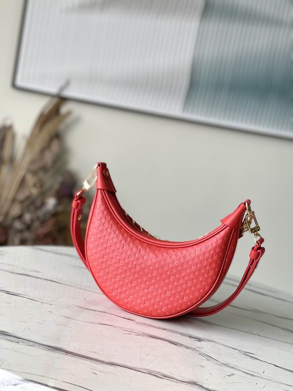 Louis Vuitton Loop Baguette Red Rouge Calfskin – LB117