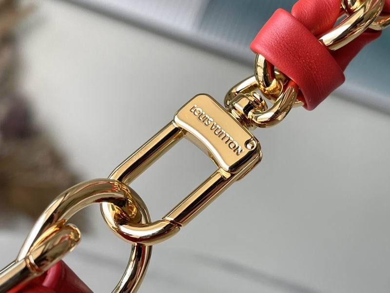 Louis Vuitton Loop Baguette Red Rouge Calfskin – LB117