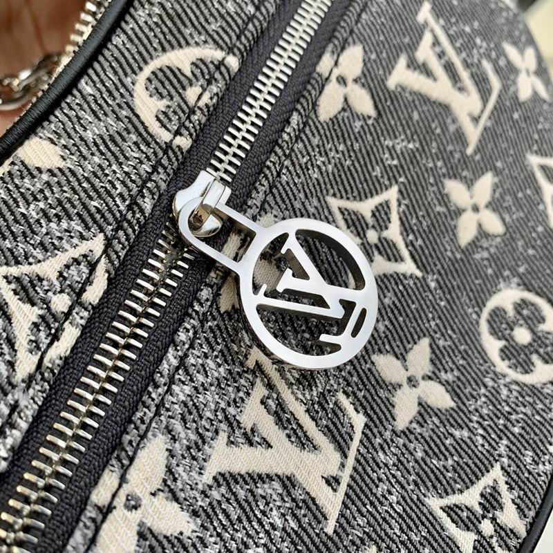 Louis Vuitton Loop Grey Monogram Denim – LB119