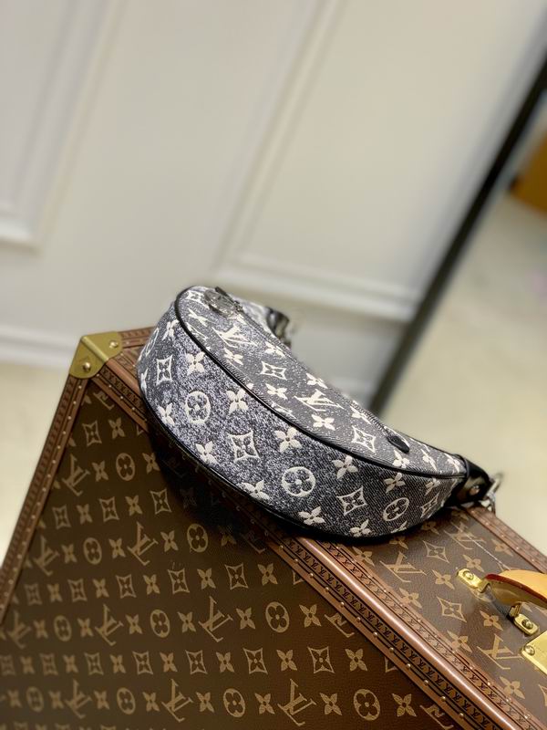 Louis Vuitton Loop Grey Monogram Denim – LB119