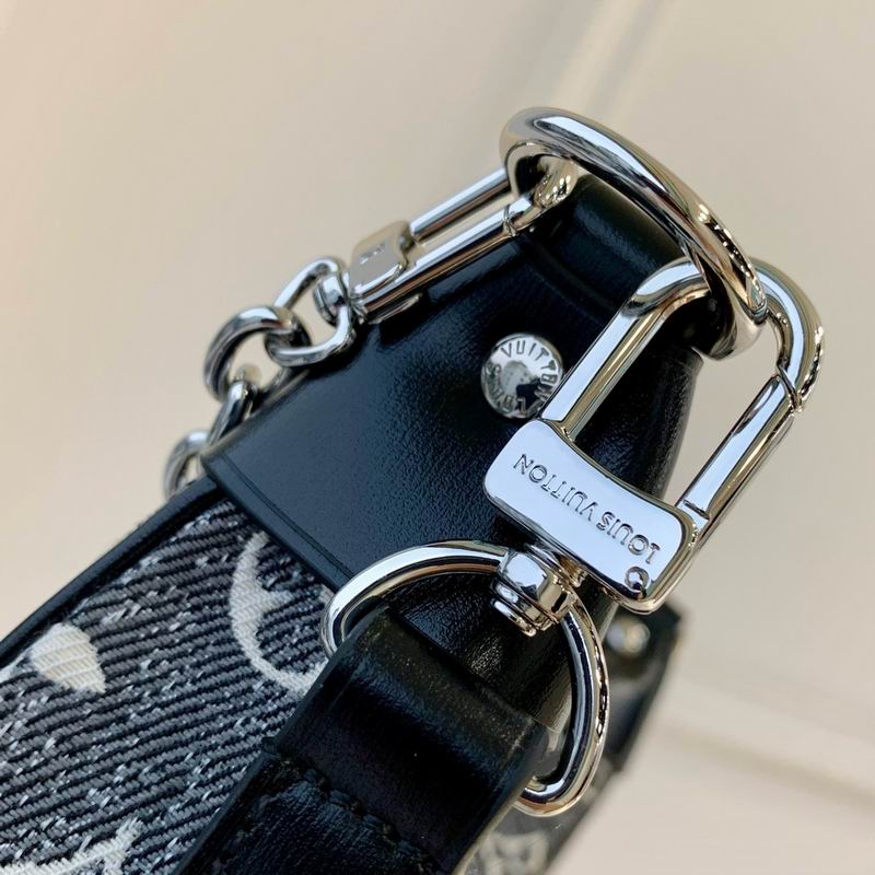 Louis Vuitton Loop Grey Monogram Denim – LB119