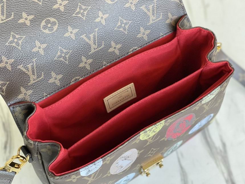 Louis Vuitton X Fornasetti Cameo Metis Pochette Monogram Brown – LB139