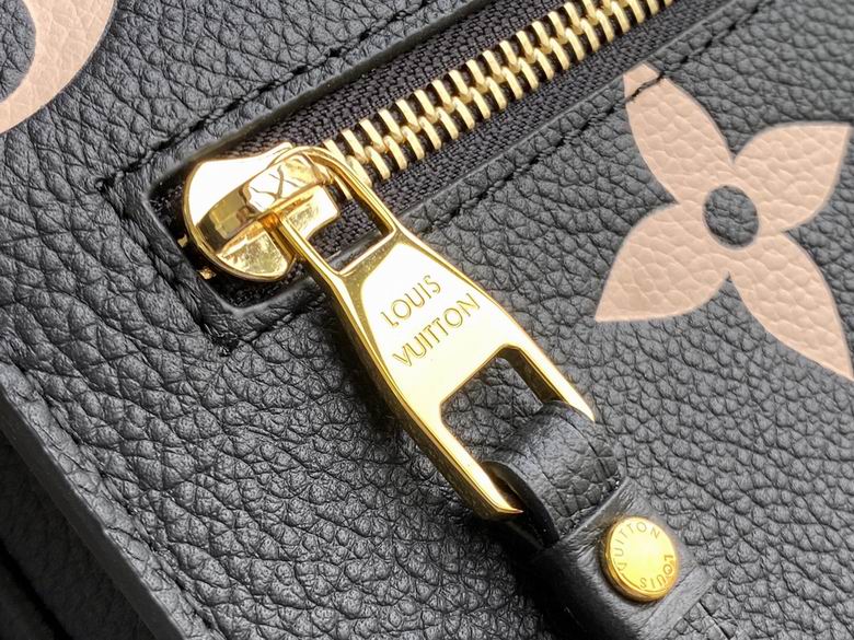 Metis Pochette Black and Beige Monogram Empreinte – LB133