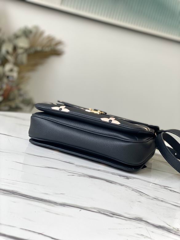 Metis Pochette Black and Beige Monogram Empreinte – LB133