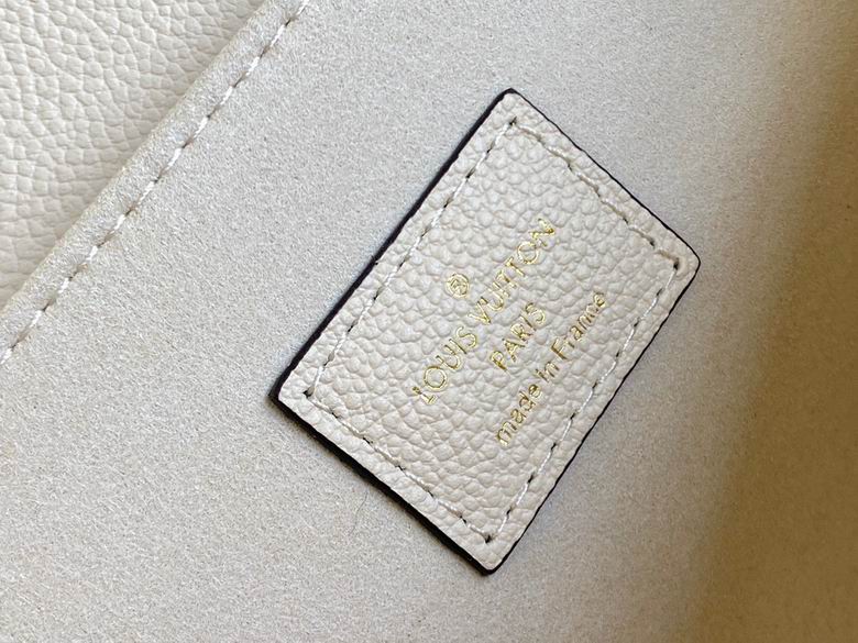 Metis Pochette Creme Bois De Rose Monogram Empreinte Giant White – LB132