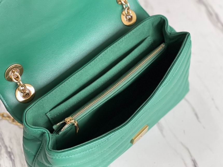 New Wave Chain Bag Emerald Green – LB124
