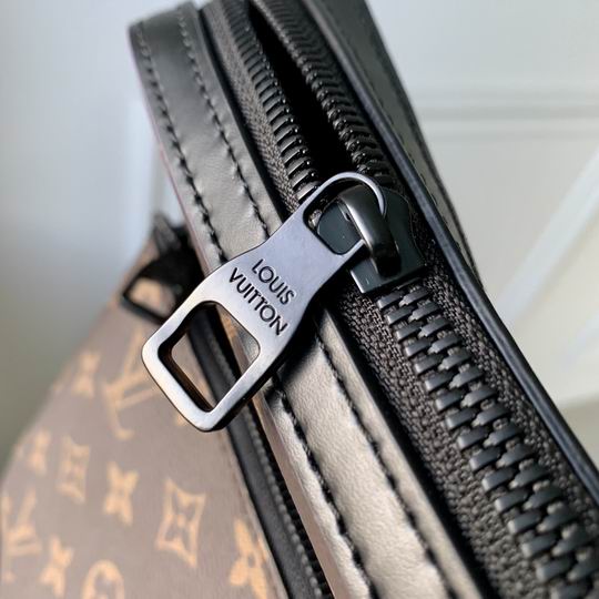 Trio Messenger Bag Macassar Monogram Canvas Purple – LB145