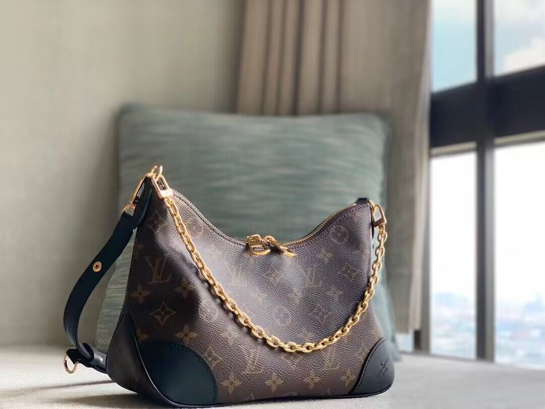 Boulogne Handbag Natural Black – LB193