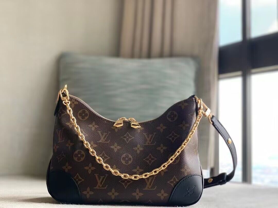 Boulogne Handbag Natural Black – LB193
