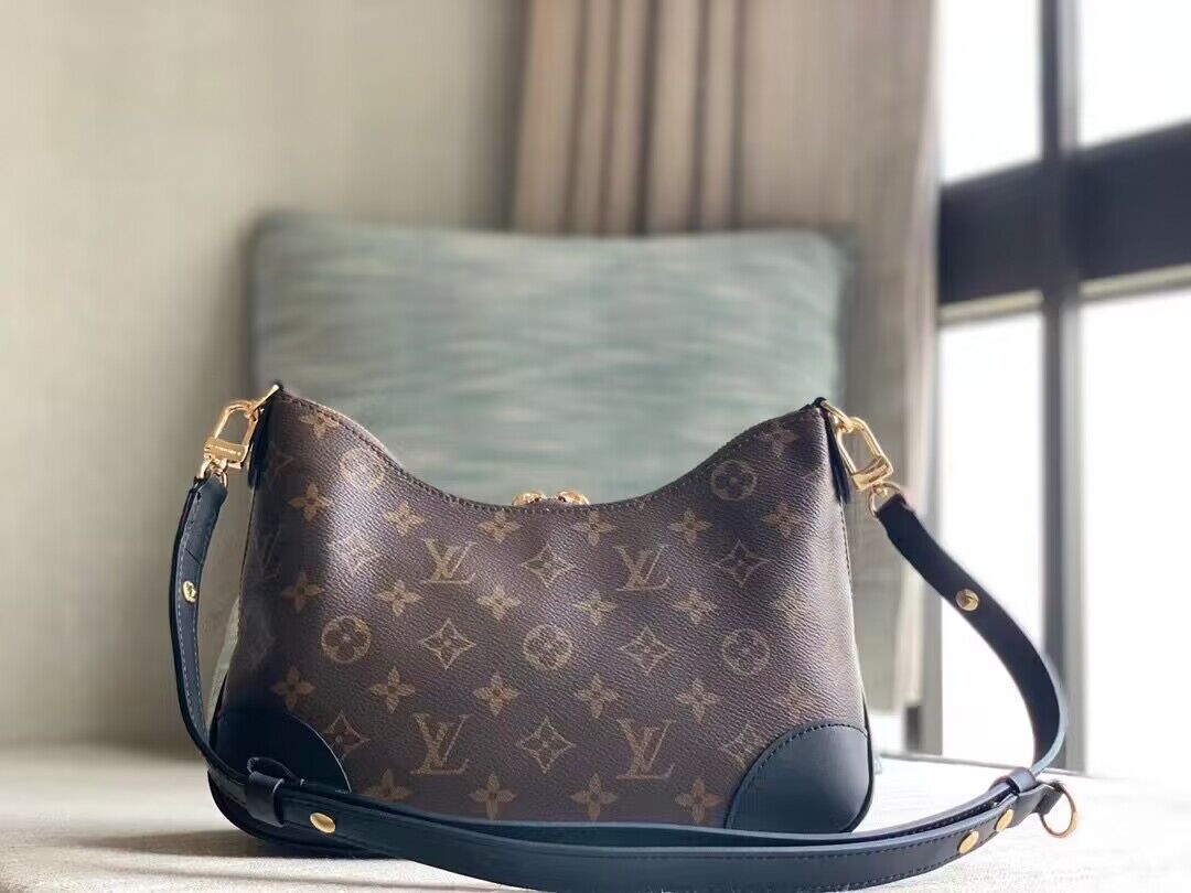 Boulogne Handbag Natural Black – LB193