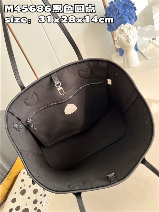 LV x YK Neverfull MM Tote Bag – LB155
