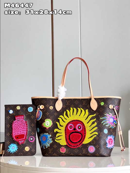 LV x YK Neverfull MM Tote Bag – LB168