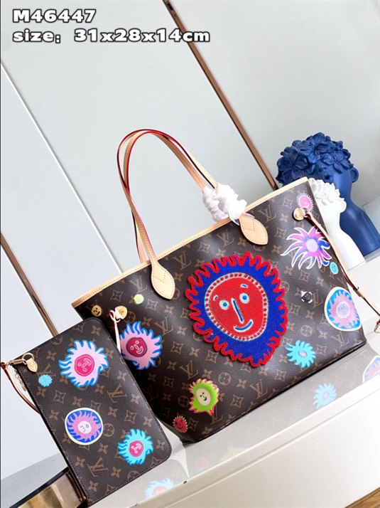 LV x YK Neverfull MM Tote Bag – LB168