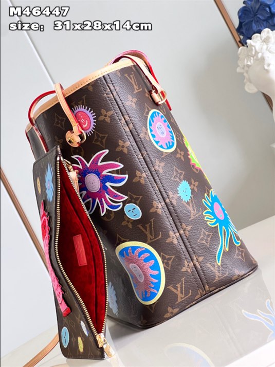 LV x YK Neverfull MM Tote Bag – LB168