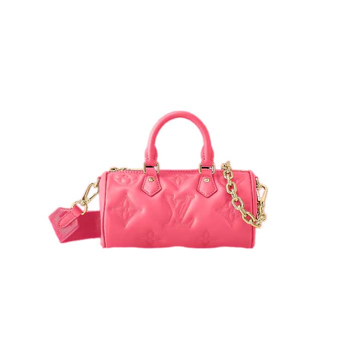 Papillon BB Bag Bubblegram Leather Bag – LB194