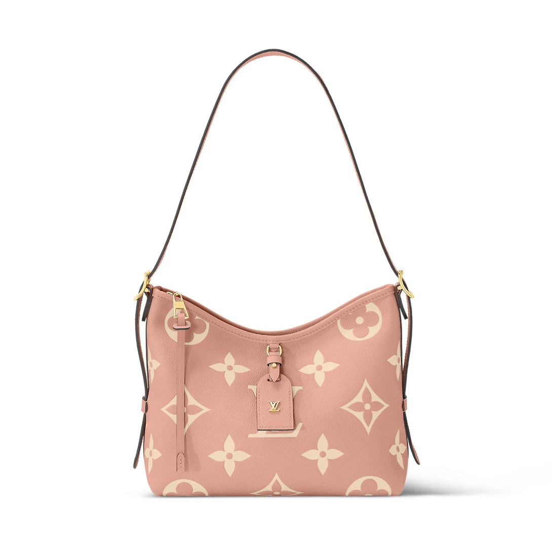 CarryAll PM Bicolor Monogram Empreinte Leather Bag – LB302