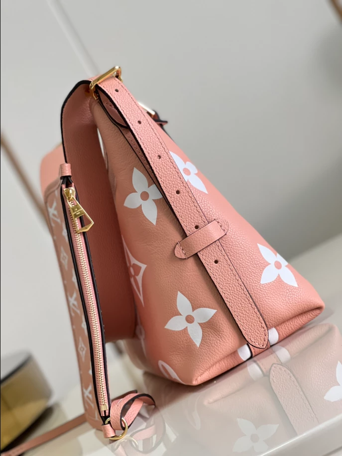 CarryAll PM Bicolor Monogram Empreinte Leather Bag – LB302
