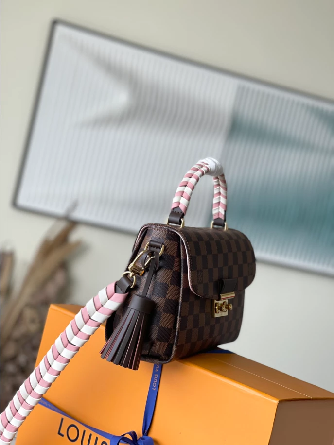 Croisette Damier Ebene Canvas Bag – LB313