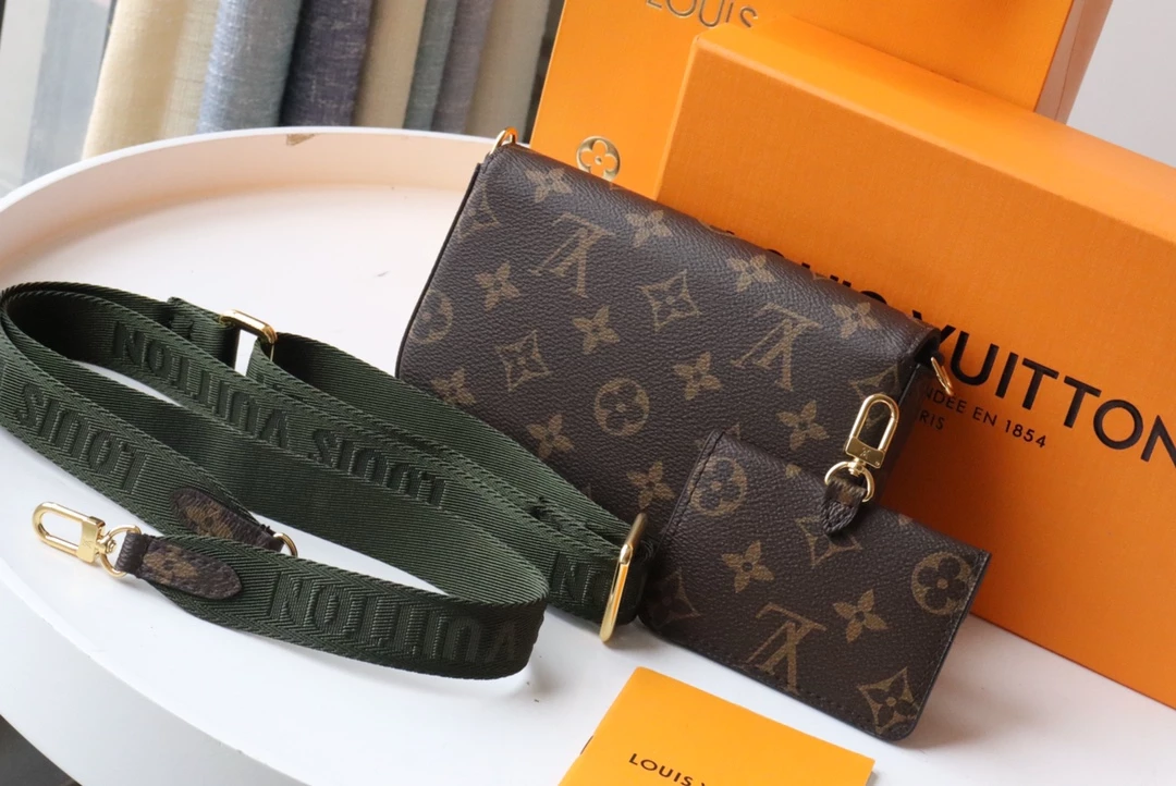 Félicie Strap & Go Monogram Canvas Bags – LB235