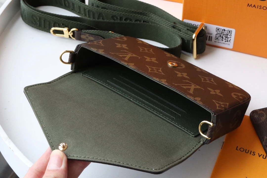 Félicie Strap & Go Monogram Canvas Bags – LB235