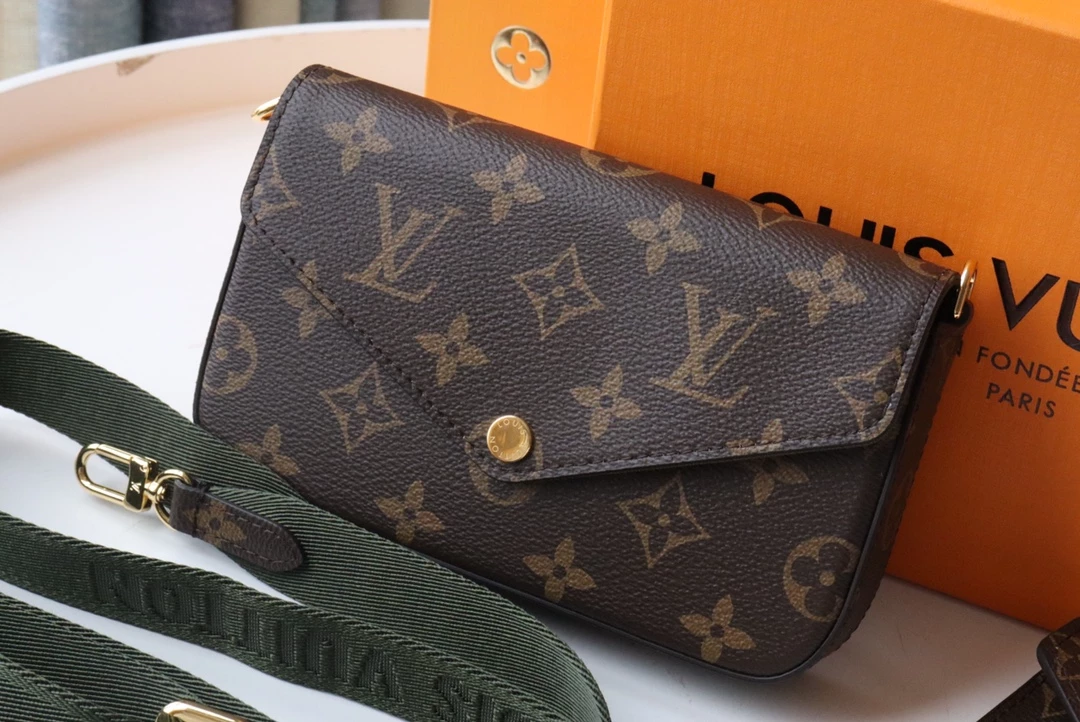 Félicie Strap & Go Monogram Canvas Bags – LB235