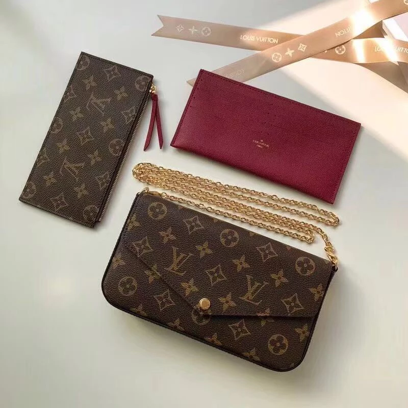 Pochette Félicie Monogram Canvas – LB253