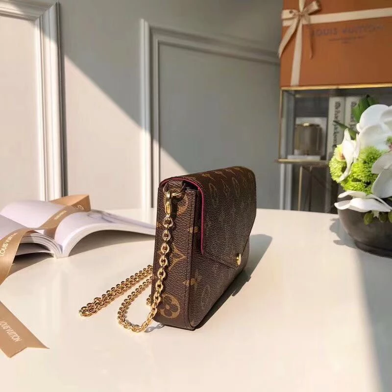 Pochette Félicie Monogram Canvas – LB253