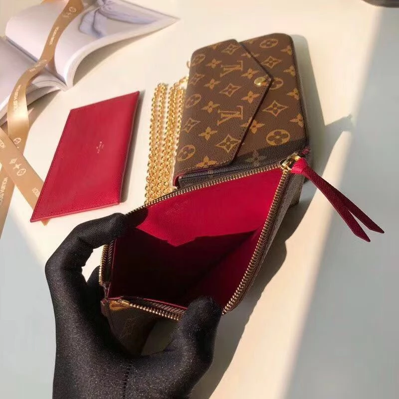 Pochette Félicie Monogram Canvas – LB253