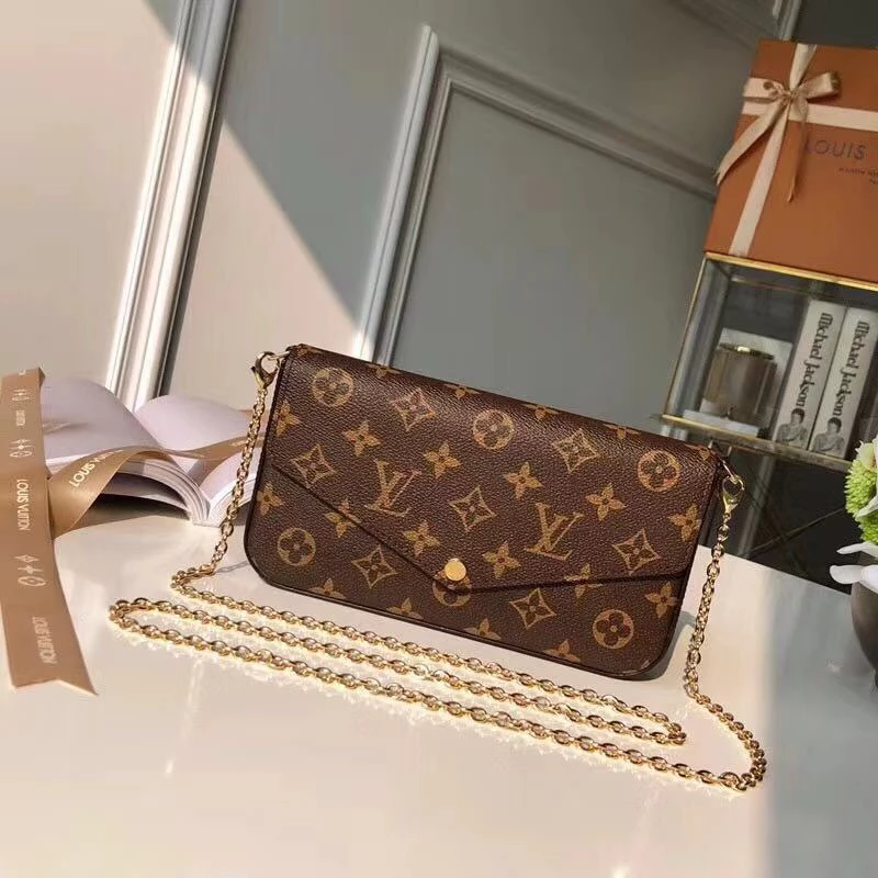 Pochette Félicie Monogram Canvas – LB253