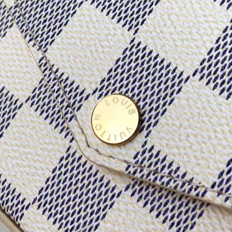 Pochette Félicie in Damier Azur Canvas – LB251
