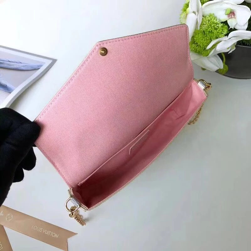 Pochette Félicie in Damier Azur Canvas – LB251