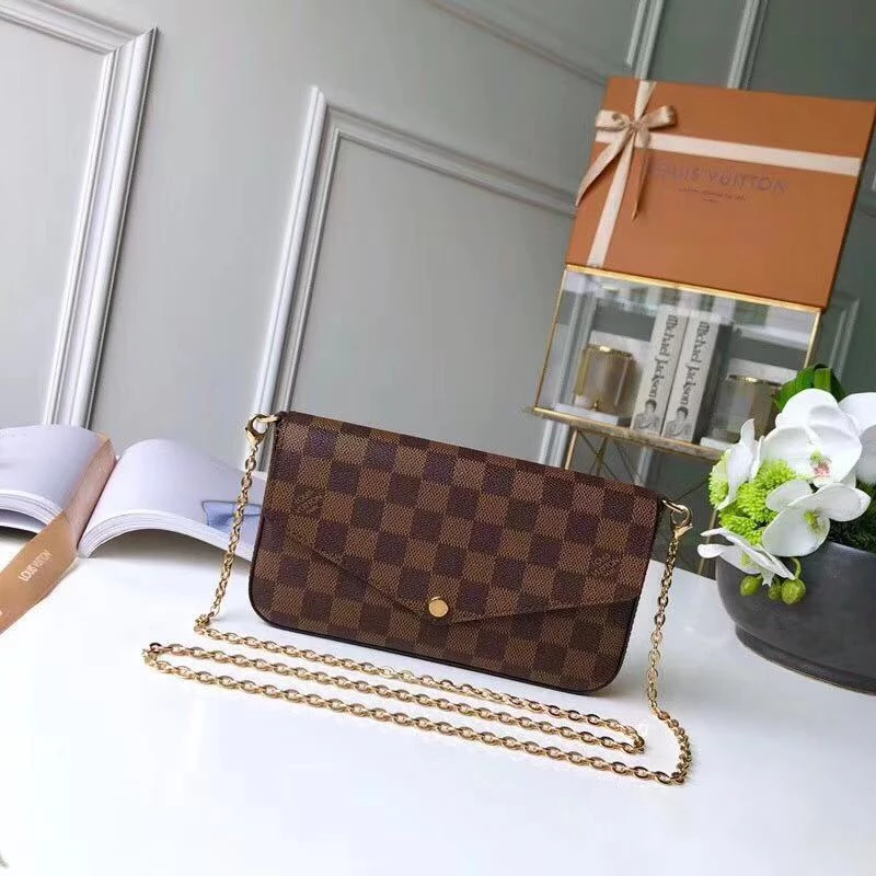 Pochette Félicie Damier Ebene Canvas – LB252
