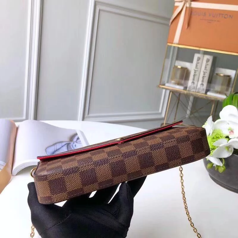 Pochette Félicie Damier Ebene Canvas – LB252